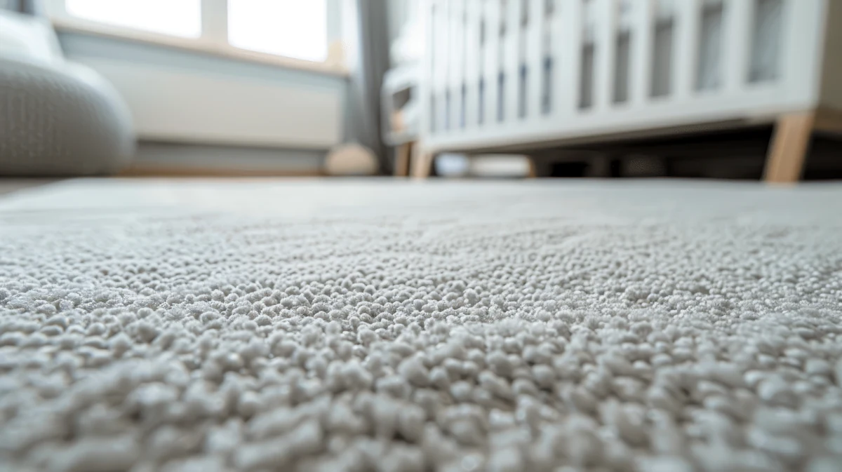 Close-up of clean carpet fibers in a Birmingham home — LocalPro reaches the fiber base, not just the surface